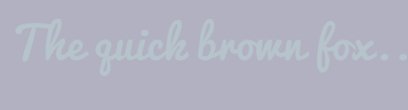 Image with Font Color B6C3CB and Background Color B1B1C1
